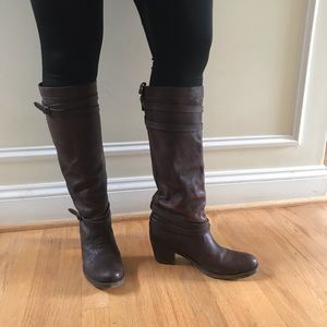 Brown Frye boots size 9